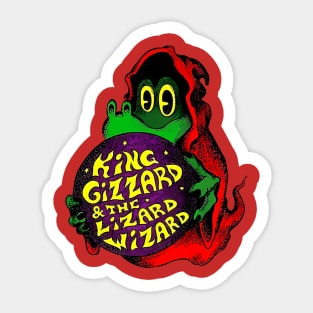 Croco wizard Sticker